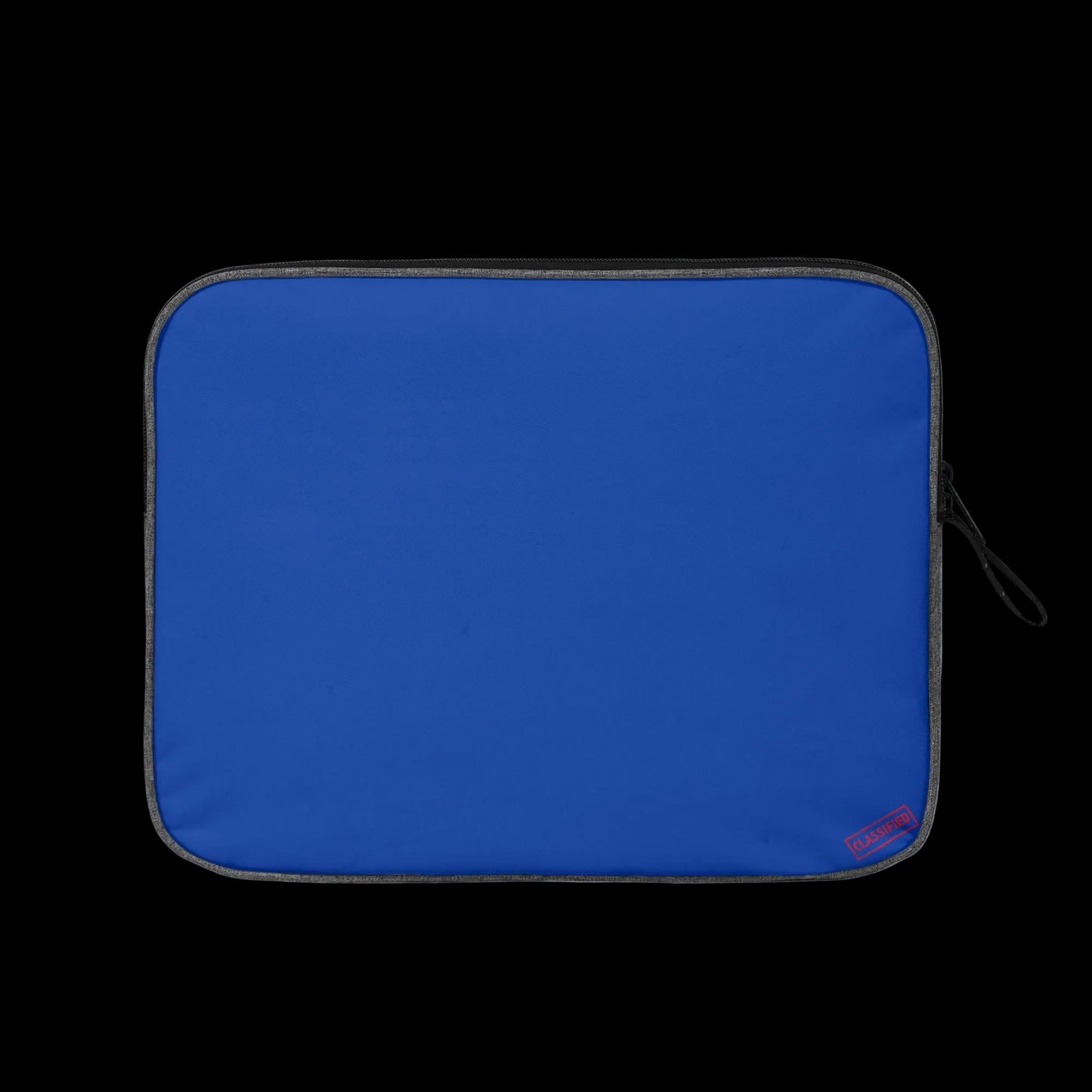 The Blank Slate Blue Padded Laptop Sleeve (13" and 14" sizes) - minimalist tech protection for students and professionals.
