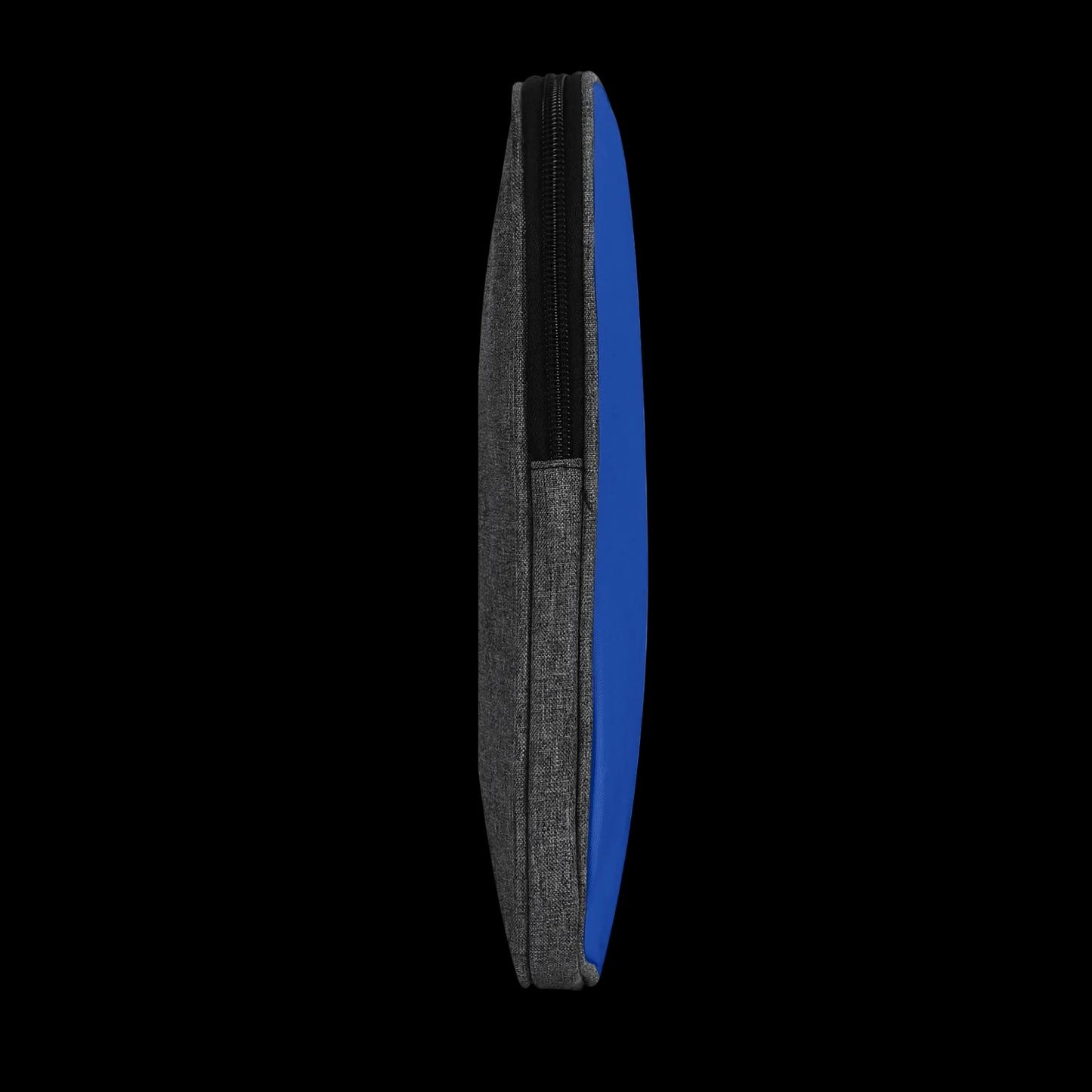 Minimalist back view of the water-resistant Blue Blank Slate sleeve from the Classified Bag collection.