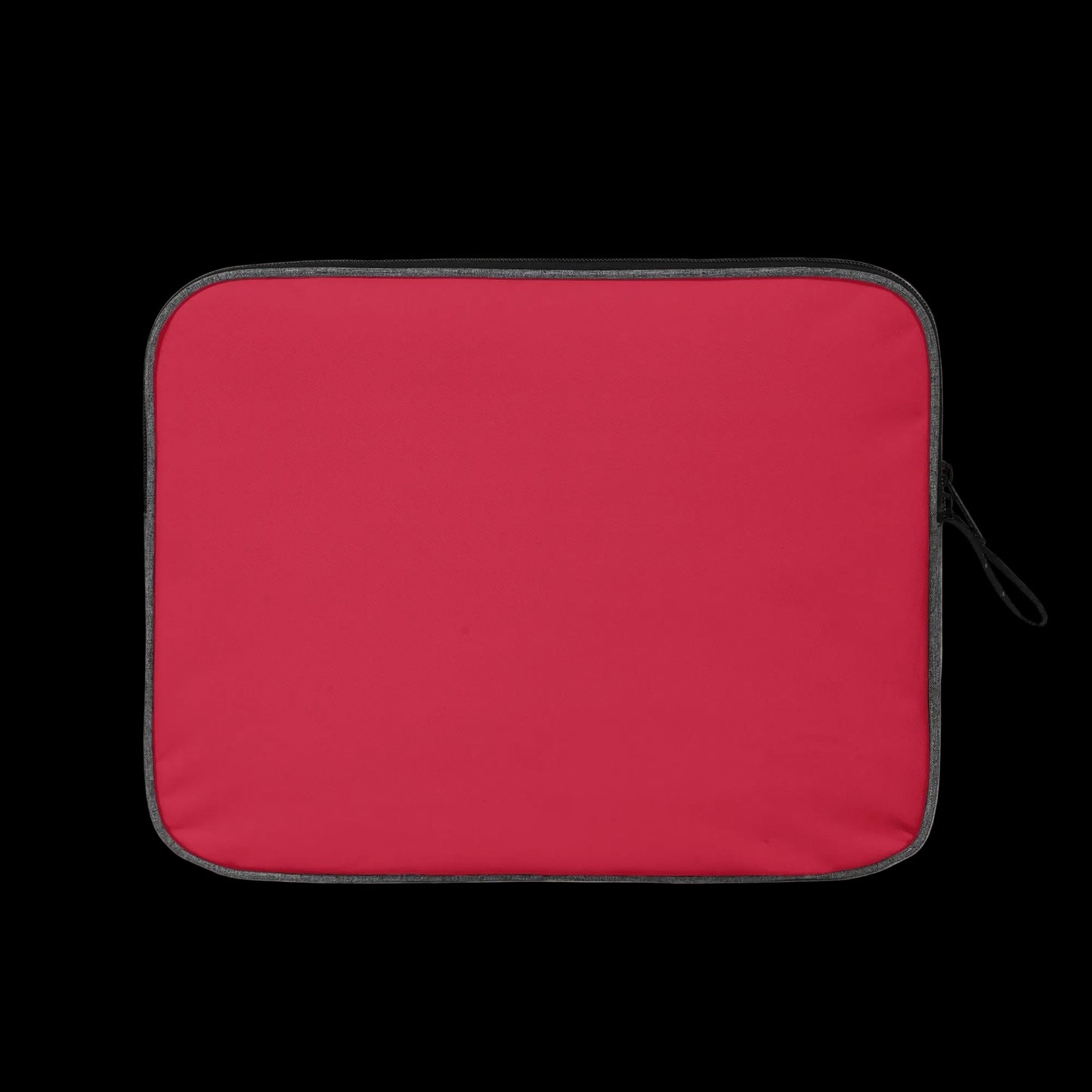 The Blank Slate Red Padded Laptop Sleeve (13" and 14" sizes) - minimalist tech protection for students and professionals.