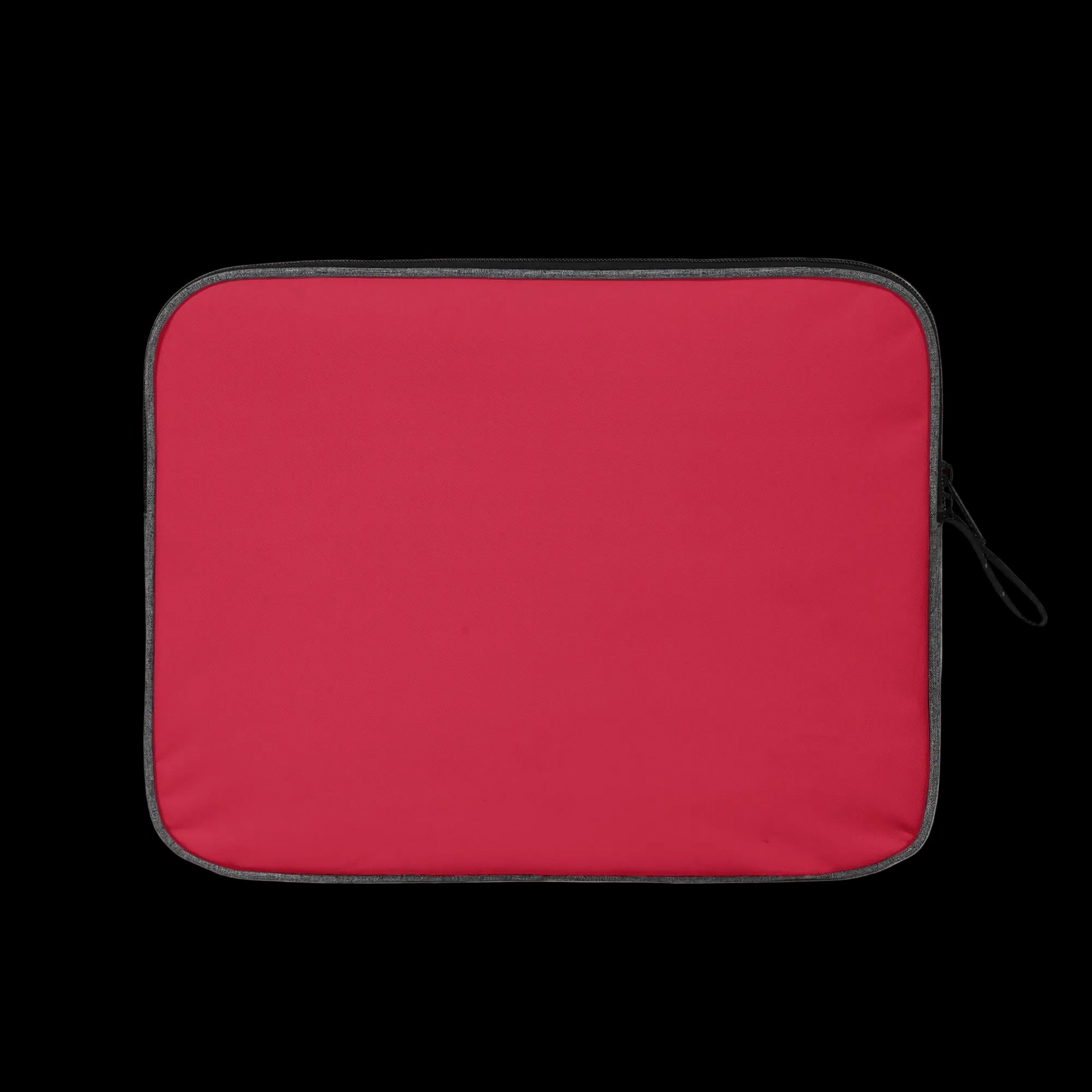 The Blank Slate Red Padded Laptop Sleeve (13" and 14" sizes) - minimalist tech protection for students and professionals.
