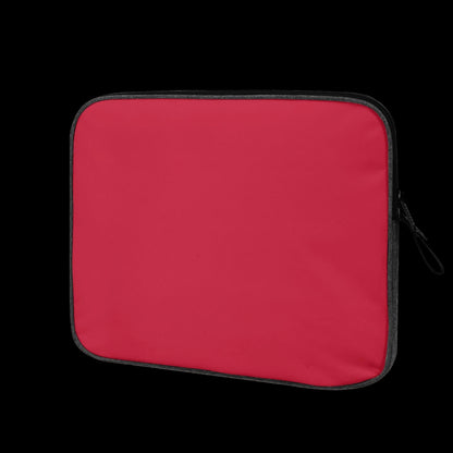 Soft-touch scratch-proof interior lining of the Blank Slate Red tech sleeve for premium screen protection