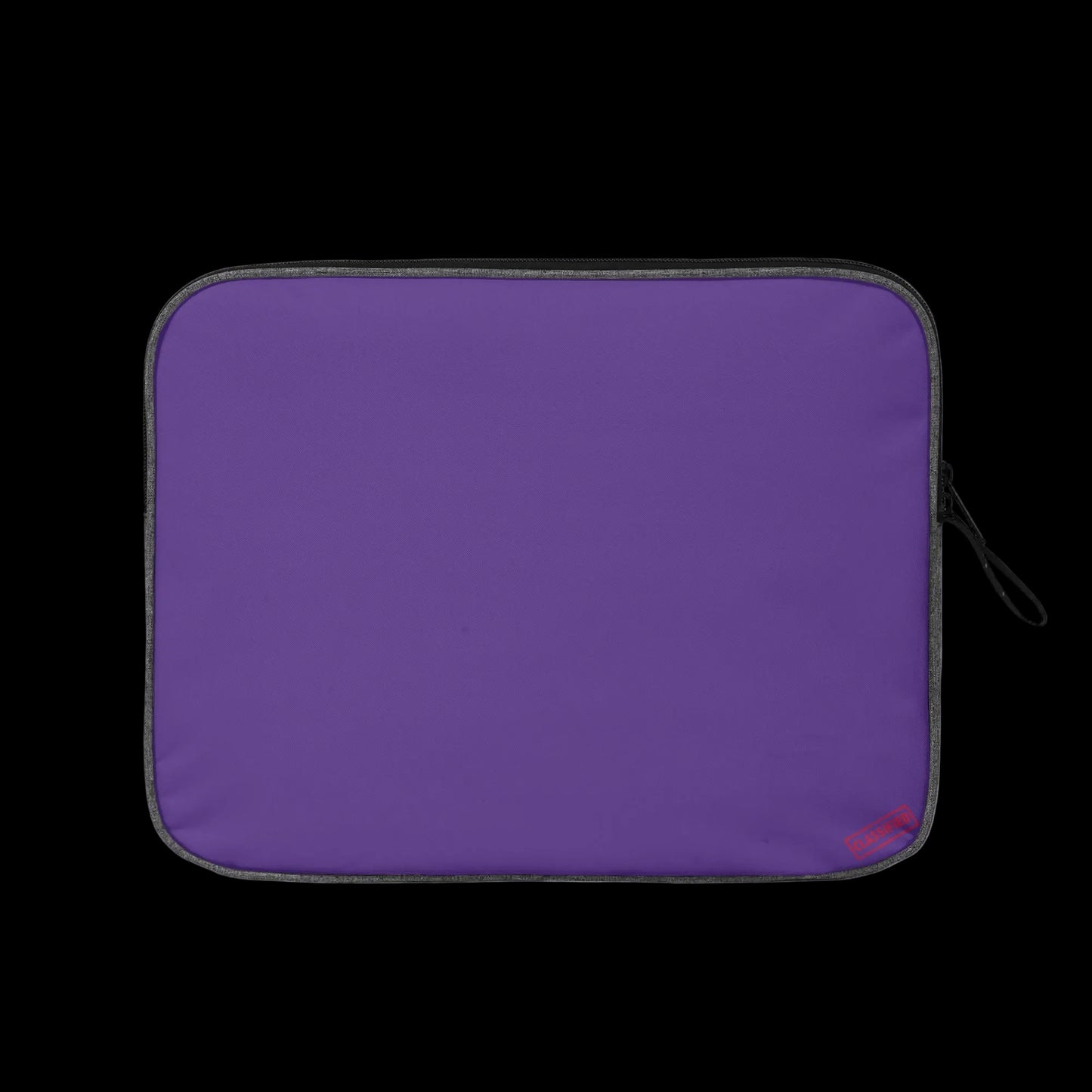 The Blank Slate Purple Padded Laptop Sleeve (13" and 14" sizes) - minimalist tech protection for students and professionals.