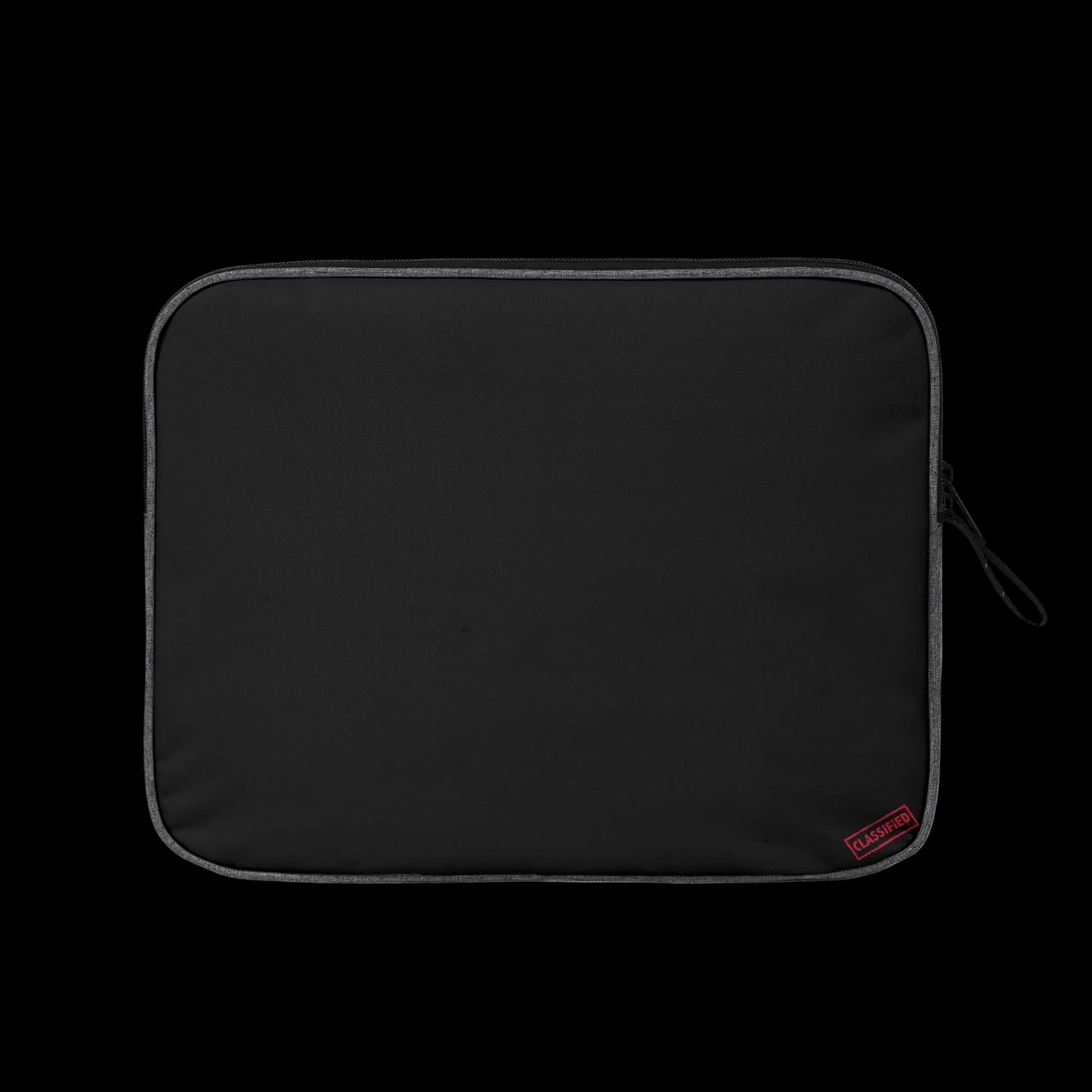 The Blank Slate Black Padded Laptop Sleeve (13" and 14" sizes) - minimalist tech protection for students and professionals.