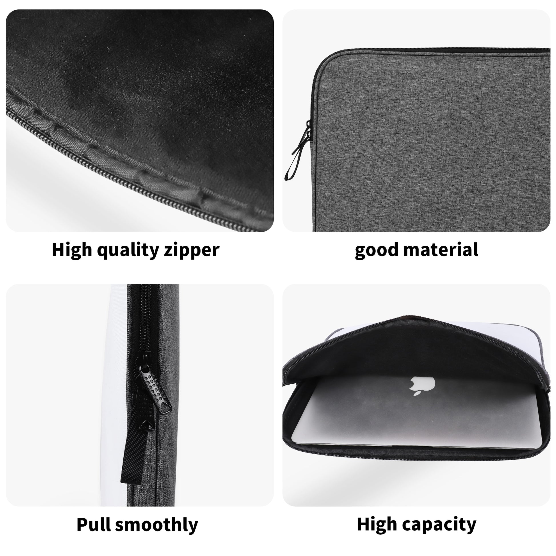 Classified Bag branding on the Purple Blank Slate Laptop Sleeve, featuring a customizable design for school licensing.